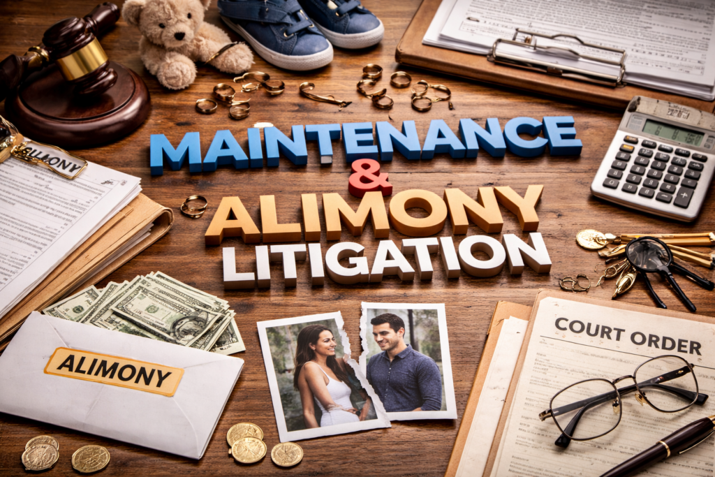 Understanding Maintenance and Alimony Litigation: Your Rights and Legal Remedies