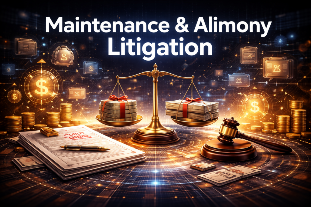 Maintenance & Alimony Litigation in India: Complete Legal Guide for Rights and Remedies